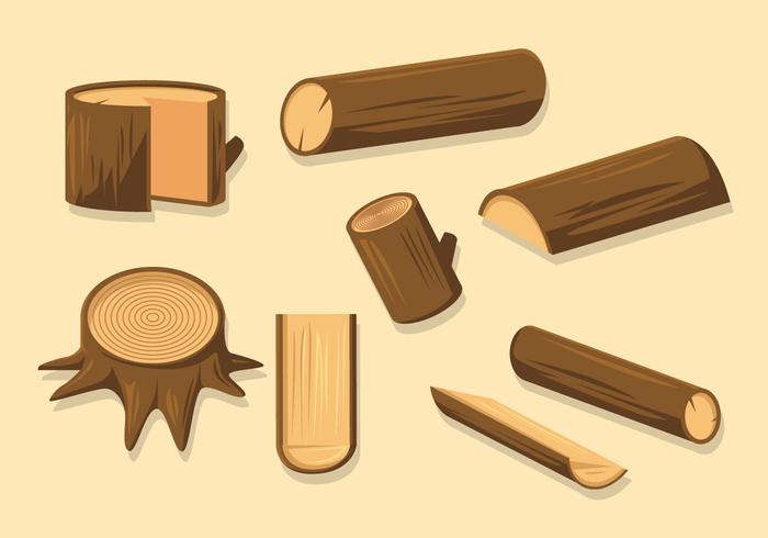 Wood Logs Vector 700x490 Wood Logs Vector
