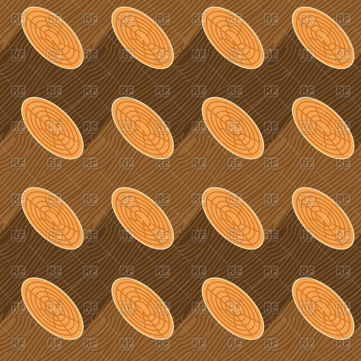 Wooden Log Seamless Pattern Vector Image Of Backgrounds, Textures 1200x1200 Wooden Log Seamless Pattern Vector Image Of Backgrounds, Textures