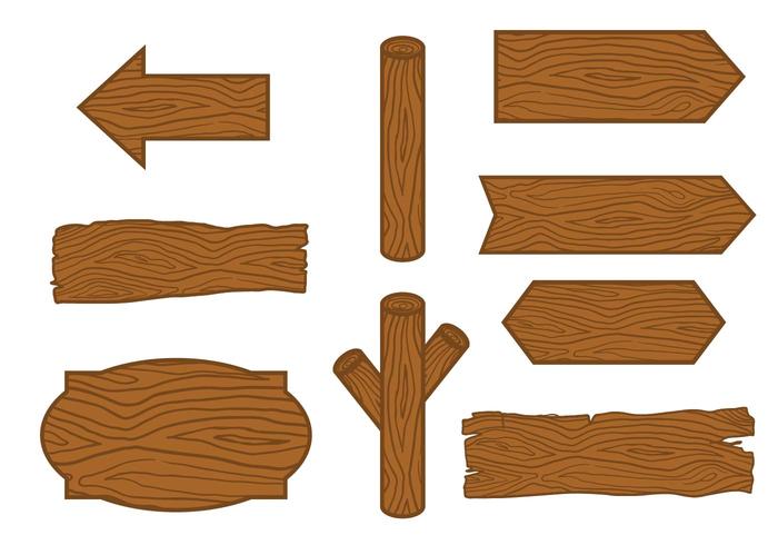 Hand Drawn Wood Logs Vector 700x490 Hand Drawn Wood Logs Vector