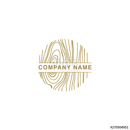 500x500 Wood Logo, Wood Texture Wood Grain Vector Stock Image