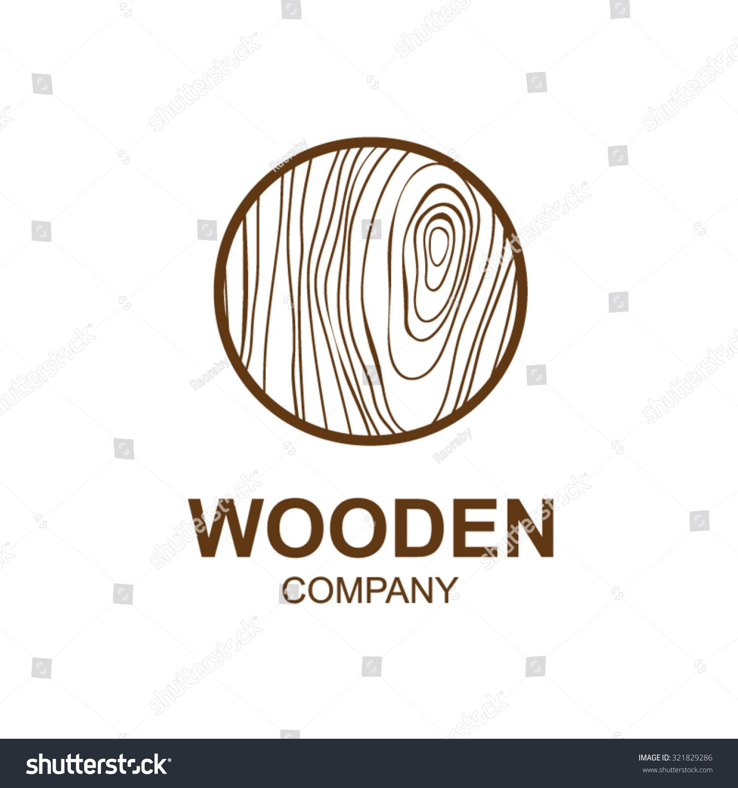 1500x1600 Abstract Letter O Logo Design Template With Wooden Texture,home