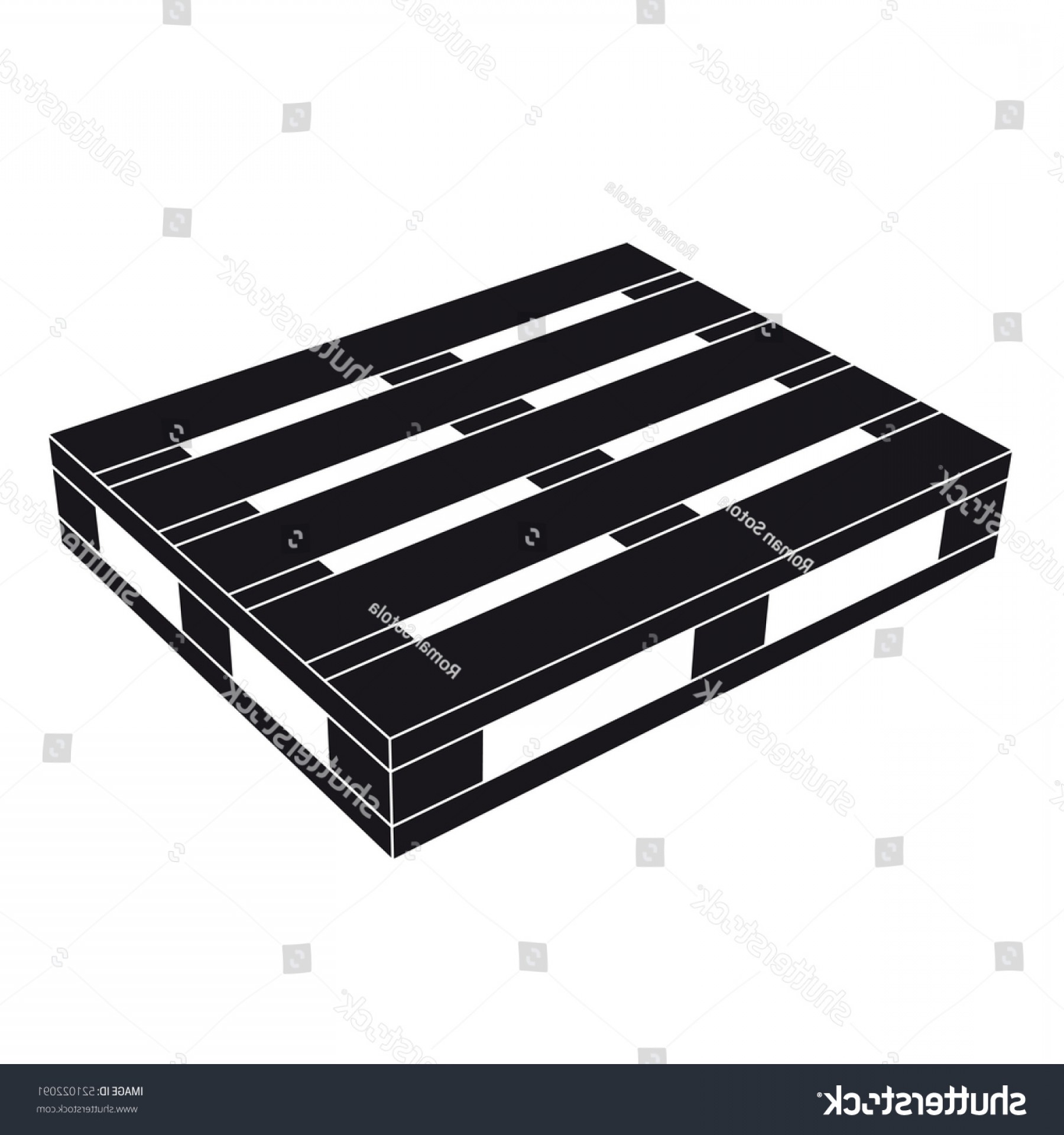 1800x1920 Wooden Pallet Black Symbol Vector Savoyuptown