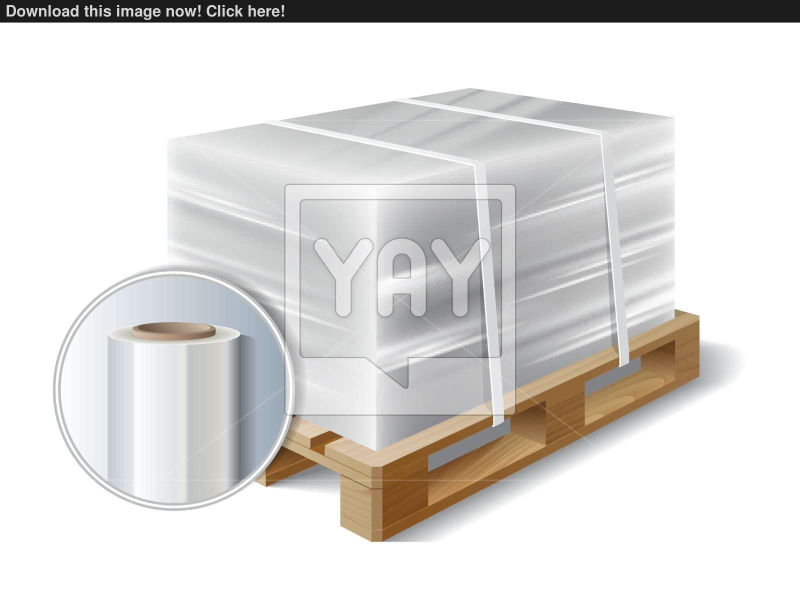 1600x1200 Cargo On A Wooden Pallet Vector