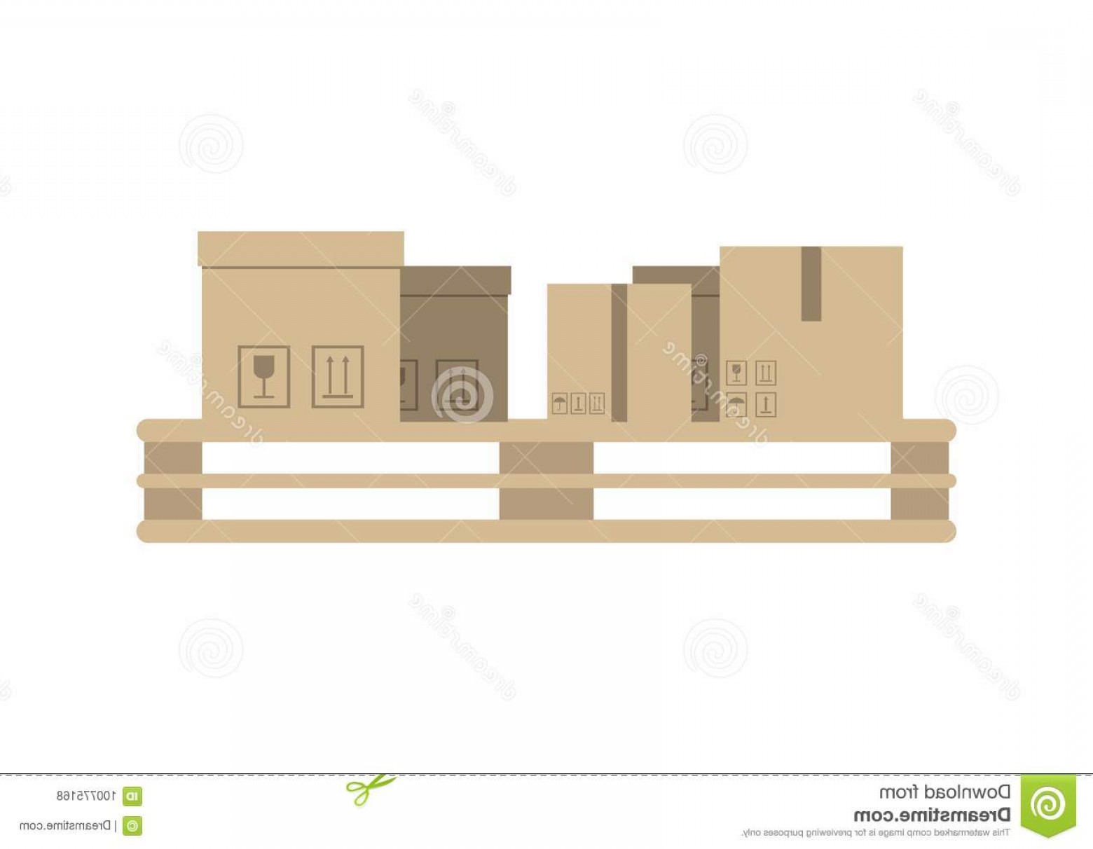 1560x1212 Cardboard Boxes Pallet Vector Icon Cardboard Boxes Pallet Vector