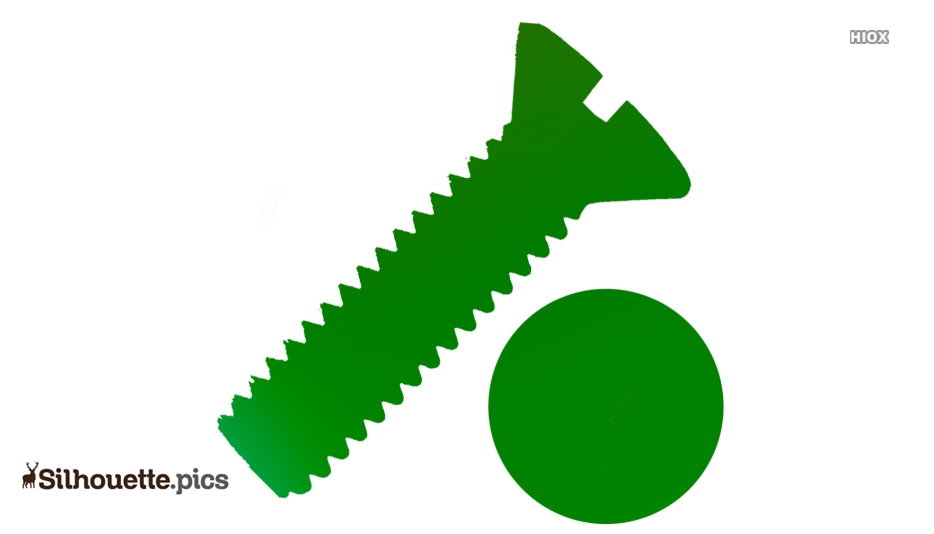 934x534 Wood Screw Silhouette Vector Silhouette Pics