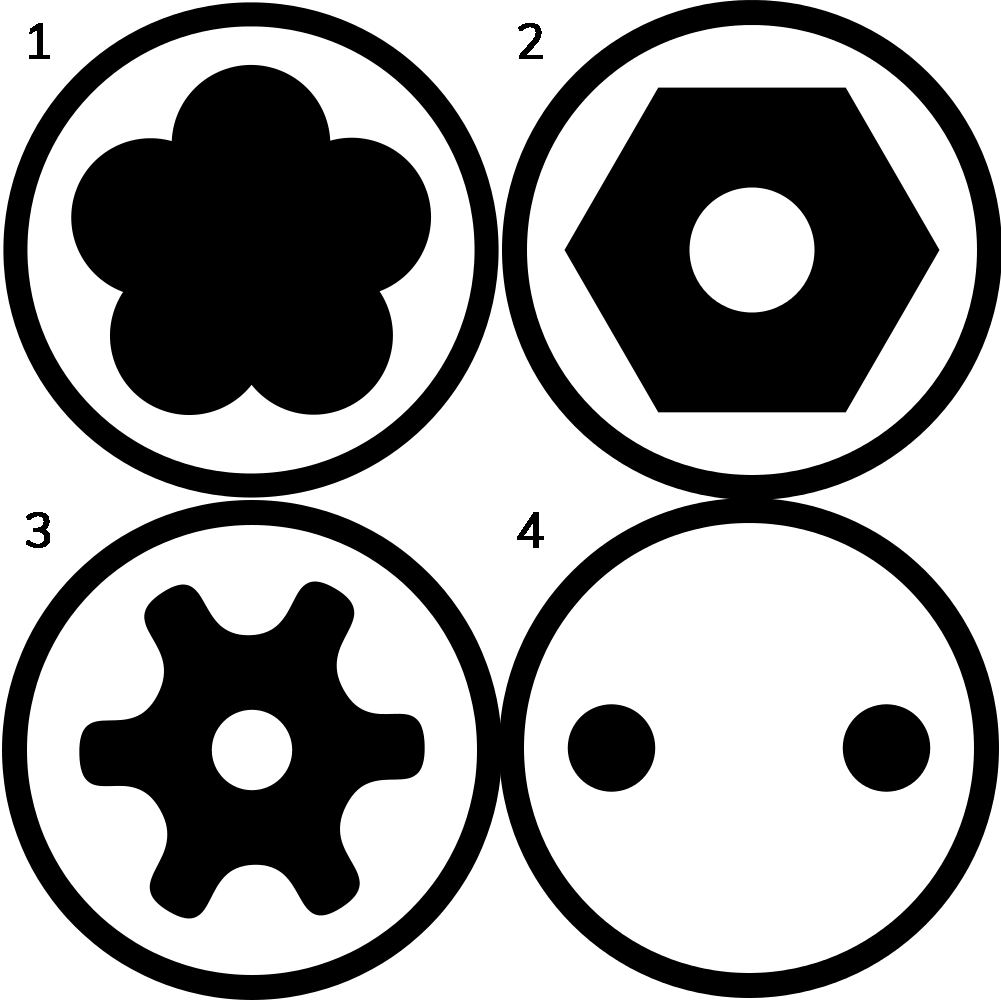 1001x1000 Extraordinary Types Of Screw Heads On What Is The Best Drive Accu