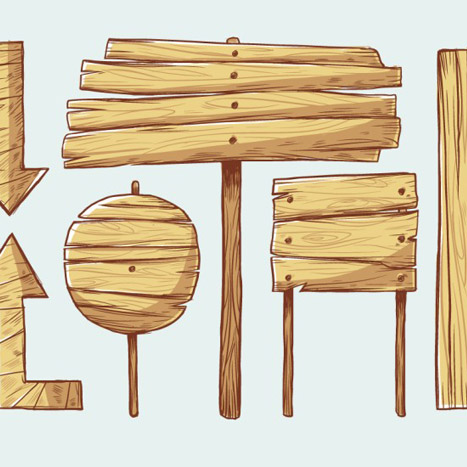 467x467 Wooden Signs Vectors Free Vectors Ui Download