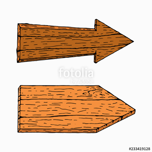 500x500 Colored Wooden Signs Vector Illustration Stock Image And Royalty