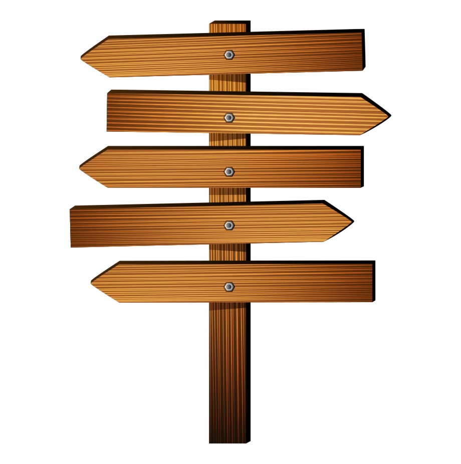 920x926 Cartoon Wood Sign Png