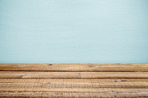 300x200 Old Wooden Table Near Wall Mock Up Mockup, Wooden Tables