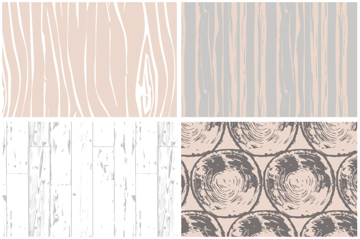 Seamless Wood Grain Vector Patterns 1184x788 Seamless Wood Grain Vector Patterns