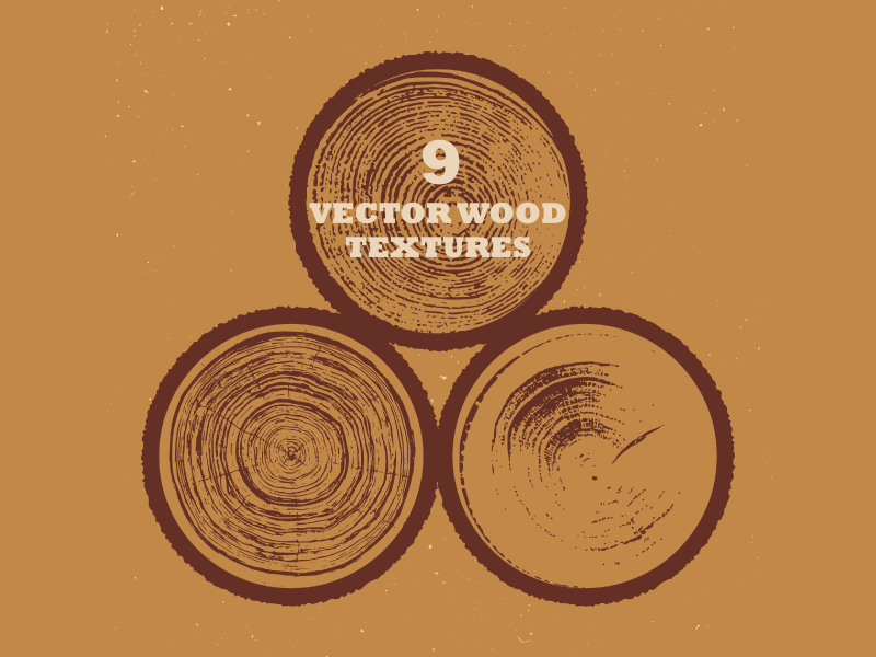 800x600 Vector Round Wood Textures