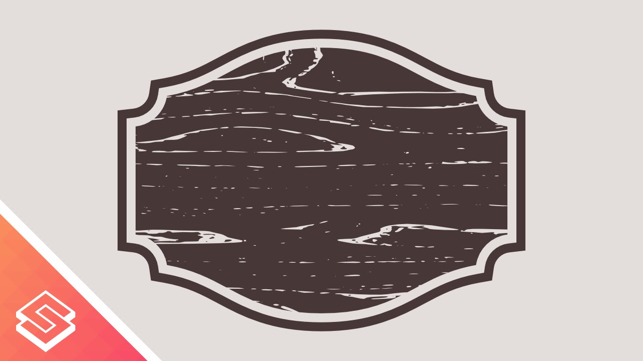 1280x720 Inkscape For Beginners Custom Shape With A Vector Wood Texture