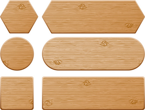 485x368 Vector Label Wood Free Vector Download