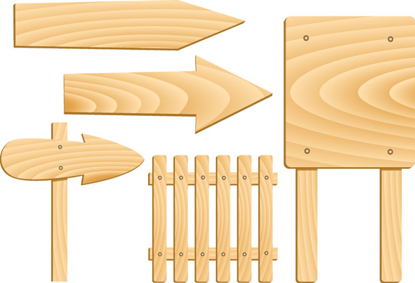 600x410 Billboard Wooden Vector Download Free Vectors Graphic Design