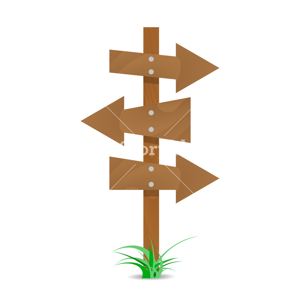 1000x1000 Wooden Arrows Nailed Arrows Vector And Wooden Arrow Sign