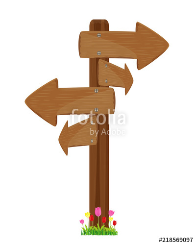 400x500 Wood Arrow Vector Design Stock Image And Royalty Free Vector