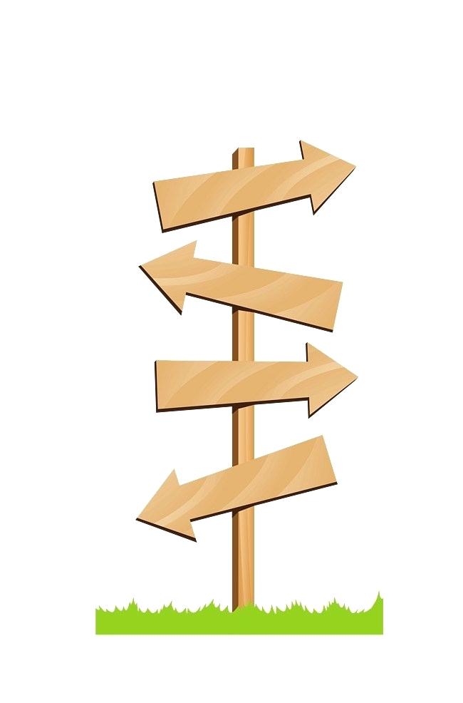 650x986 Cartoon Wooden Arrow Signposts Vector Hand Painted And Wood Sign