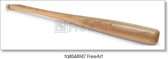 Free Art Print Of Baseball Bat Vector Wooden Baseball Bat 560x197 Free Art Print Of Baseball Bat Vector Wooden Baseball Bat