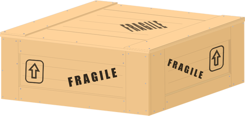 Vector Clip Art Of A Low Wooden Crate With Fragile Load Public 500x236 Vector Clip Art Of A Low Wooden Crate With Fragile Load Public