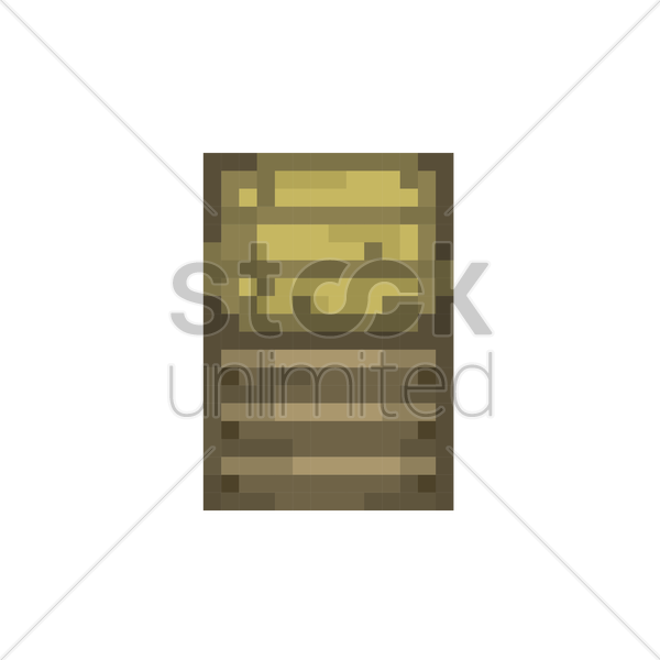 Wooden Crate Vector Image 600x600 Wooden Crate Vector Image