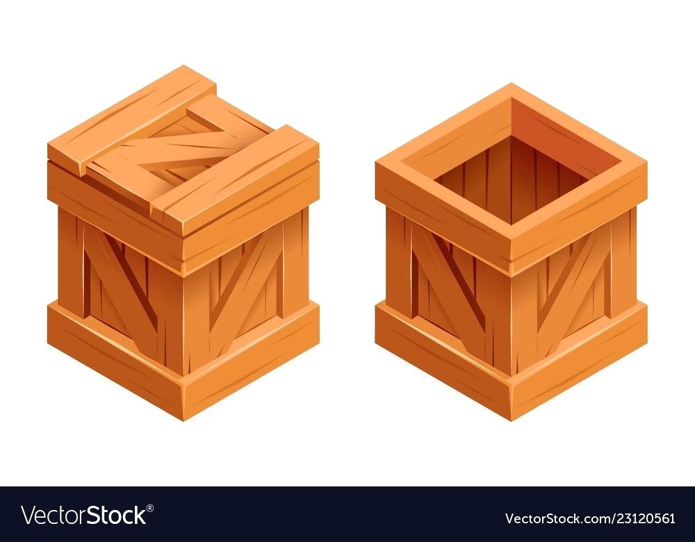 Wooden Crate Vector at Vectorified.com | Collection of Wooden Crate ...