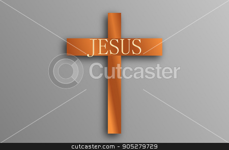 450x295 Vector Wooden Cross Calvary Stock Vector