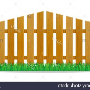 Stock Image Wooden Fence Vector Illustration Isolated On White 300x300 Stock Image Wooden Fence Vector Illustration Isolated On White