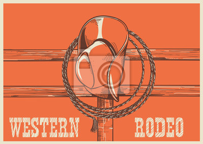 American West Cowboy Hat And Lasso On Wood Fence Vector Illustra 400x283 American West Cowboy Hat And Lasso On Wood Fence Vector Illustra