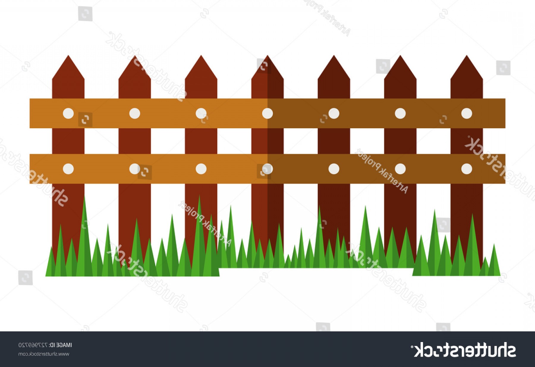 Wooden Fence Vector Illustration Graphic Design Hoodamathrun 1800x1236 Wooden Fence Vector Illustration Graphic Design Hoodamathrun
