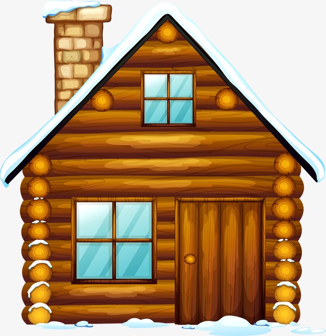 650x669 Wooden House Clipart