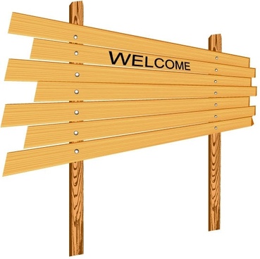 369x368 Wood Sign Vector Free Vector Download