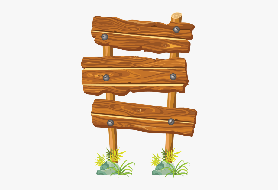920x630 Wooden Clipart Sign Board