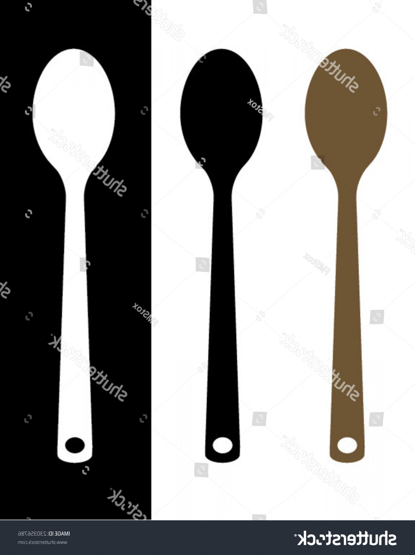 1436x1920 Vector Wooden Spoon Silhouette Set Soidergi