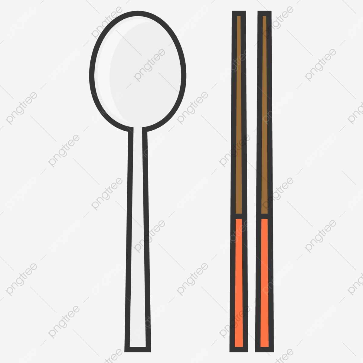1200x1200 Wooden Spoon, Spoon Vector, Tableware, Knife And Fork Png