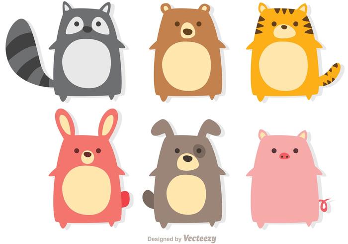 Woodland Animals Vector