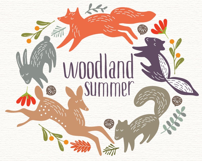 Woodland Animals Vector Woodland Creatures Woodland Etsy 794x635 Woodland Animals Vector Woodland Creatures Woodland Etsy