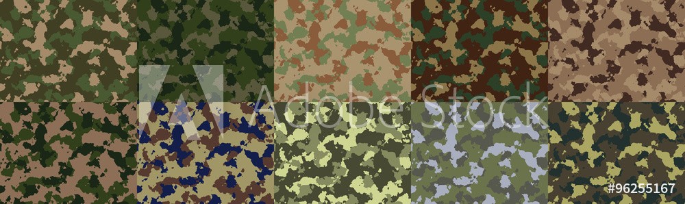 Photo Art Print Seamless Woodland Camo Pattern Vector Europosters 1000x298 Photo Art Print Seamless Woodland Camo Pattern Vector Europosters