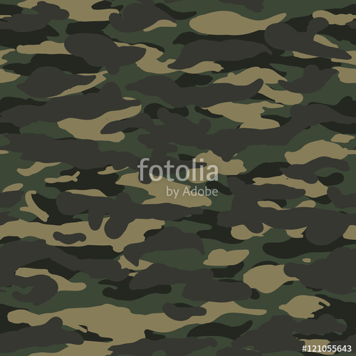 Seamless Wide Fashion Woodland Camo Pattern Vector Stock Image 500x500 Seamless Wide Fashion Woodland Camo Pattern Vector Stock Image