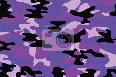 Vector Of Purple Woodland Camo Pattern Fototapete Fototapeten 400x267 Vector Of Purple Woodland Camo Pattern Fototapete Fototapeten