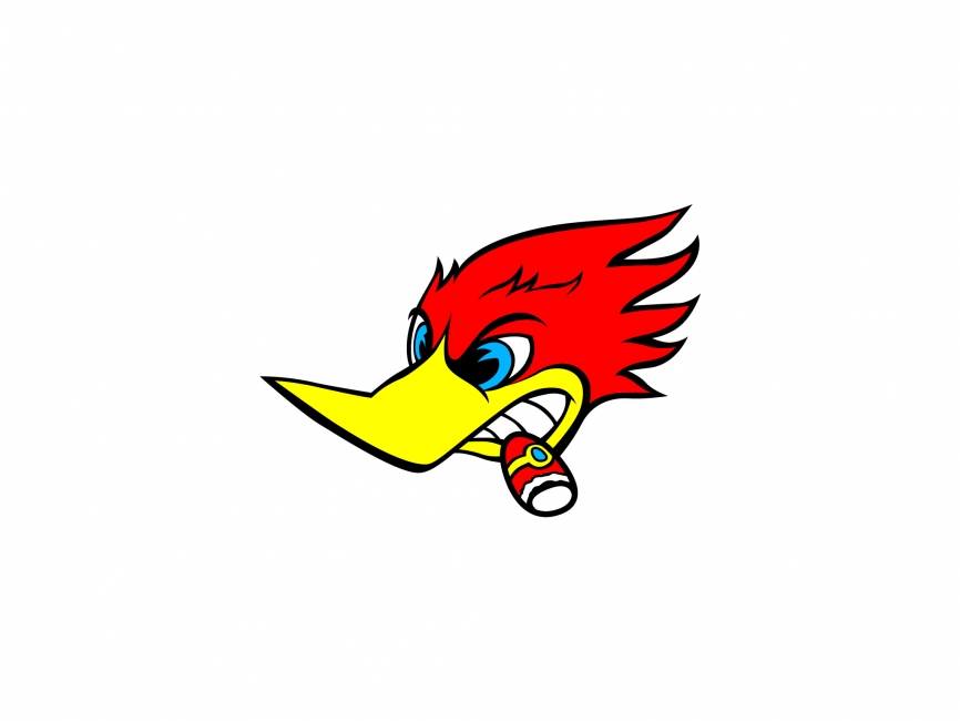 866x650 Woody Woodpecker Vector Logo