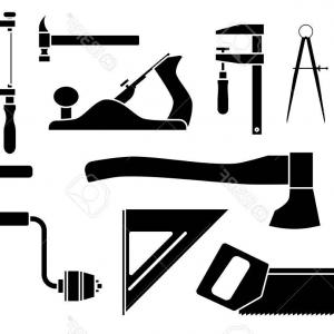 Woodworking And Carpentry Tools Set Mallet Vector Studiogrfx 300x300 Woodworking And Carpentry Tools Set Mallet Vector Studiogrfx