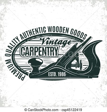 450x470 Vintage Logo Design Vintage Woodworking Logo Design, Grange