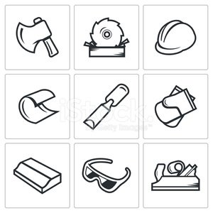 300x300 Woodworking Vector Premium Clipart