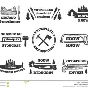 300x300 Labels Woodworking Shop Monochrome Illustrations Carpentry Tools