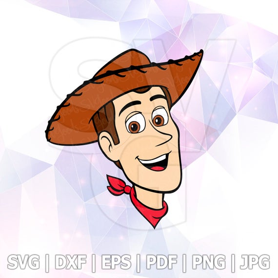 570x570 Sheriff Woody Face The Toy Story Disney Cricut Etsy