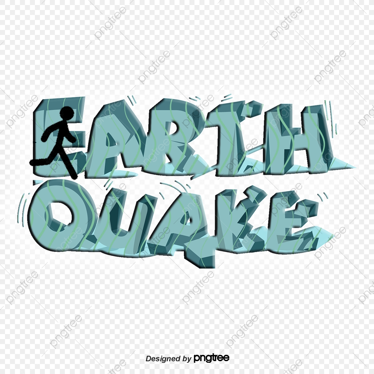 1200x1200 Vector Yellow Earthquake Art Word Natural Disaster, Vector Art