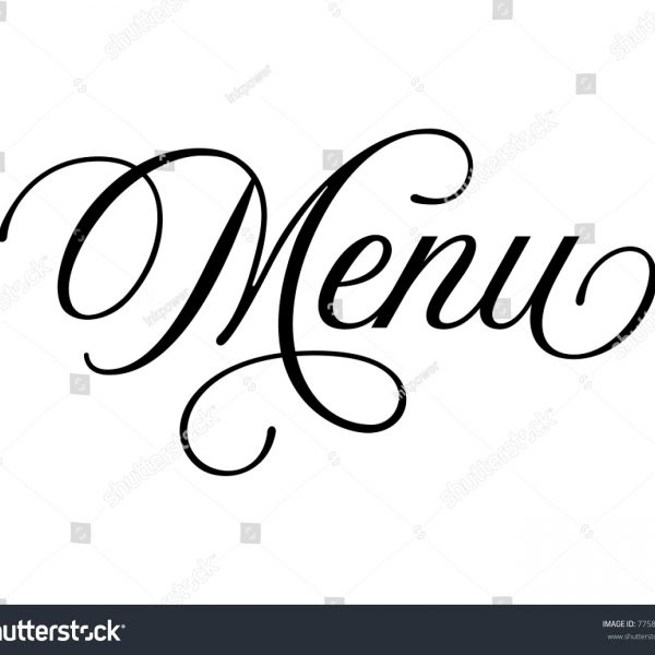 600x600 Elegant Typography Wedding Word Art Text Stock Vector