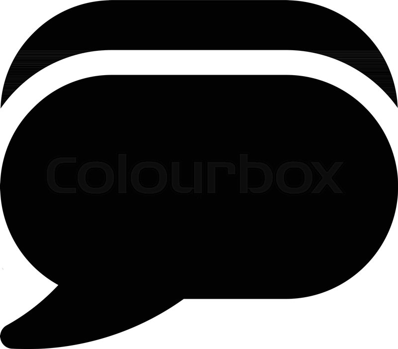 Word Balloon Messages Stock Vector Colourbox 800x701 Word Balloon Messages Stock Vector Colourbox