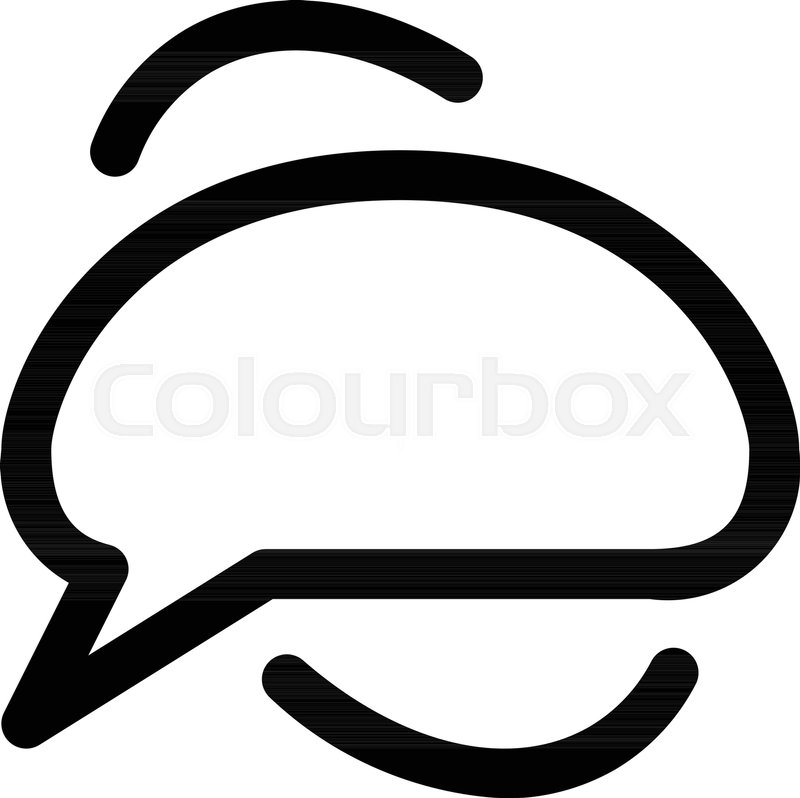 Word Balloon Sticker Stock Vector Colourbox 800x798 Word Balloon Sticker Stock Vector Colourbox